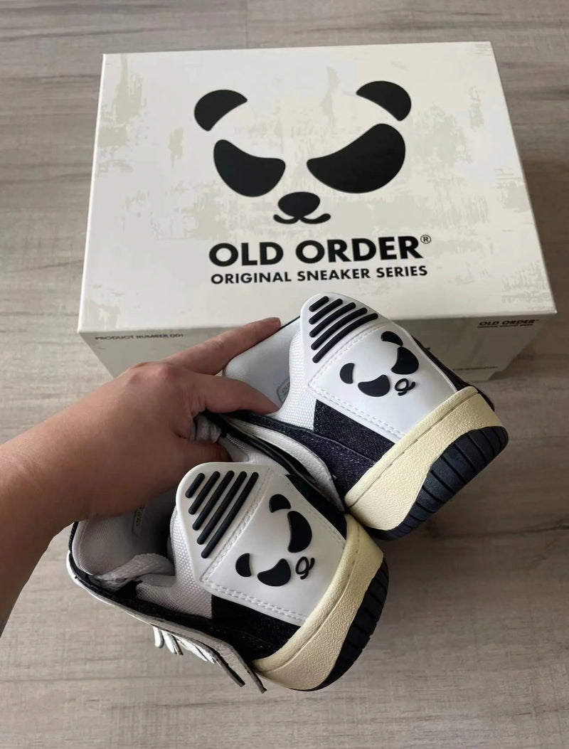 Varsity Skater Sneaker Panda