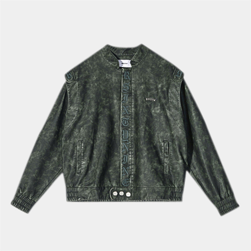 American Street Rider Embroidered Bomber